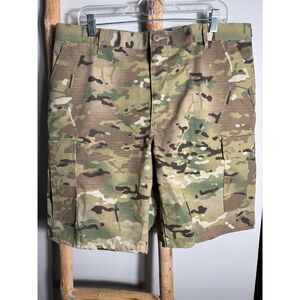 Propper BDU Mens Large Utility Tactical Military Shorts Camo Ripstop Cargo
